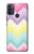 W3514 Arc en ciel Zigzag Etui Coque Housse et Flip Housse Cuir pour Motorola Moto G50