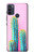 W3673 Cactus Etui Coque Housse et Flip Housse Cuir pour Motorola Moto G50