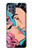 W3469 Pop Art Etui Coque Housse et Flip Housse Cuir pour Motorola Moto G100