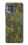 W3662 William Morris Vine Pattern Etui Coque Housse et Flip Housse Cuir pour Motorola Moto G100