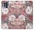 W3716 Motif floral rose Etui Coque Housse et Flip Housse Cuir pour Motorola Moto G100