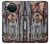 W3210 Santa Maria Del Mar Cathedral Etui Coque Housse et Flip Housse Cuir pour Nokia X10