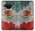 W3314 Mexique Drapeau Vinatage Football Graphique Etui Coque Housse et Flip Housse Cuir pour Nokia X10