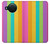 W3678 Vertical arc-en-ciel coloré Etui Coque Housse et Flip Housse Cuir pour Nokia X10