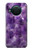 W3713 Graphique violet améthyste à quartz imprimé Etui Coque Housse et Flip Housse Cuir pour Nokia X10