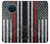 W3687 Drapeau américain de pompier mince ligne rouge Etui Coque Housse et Flip Housse Cuir pour Nokia X20