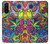 W3255 Motif Art coloré Etui Coque Housse et Flip Housse Cuir pour OnePlus Nord CE 5G