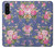 W3265 Motif Fleur millésimé Etui Coque Housse et Flip Housse Cuir pour OnePlus Nord CE 5G