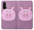 W3269 Porc Dessin animé Etui Coque Housse et Flip Housse Cuir pour OnePlus Nord CE 5G