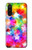 W3292 Coloré Disco étoile Etui Coque Housse et Flip Housse Cuir pour OnePlus Nord CE 5G