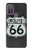 W3207 Route 66 Etui Coque Housse et Flip Housse Cuir pour Motorola Moto G10 Power