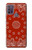 W3355 Motif Bandana Rouge Etui Coque Housse et Flip Housse Cuir pour Motorola Moto G10 Power