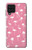 W2858 Motif Flamant rose Etui Coque Housse et Flip Housse Cuir pour Samsung Galaxy A22 4G