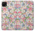 W3688 Motif d'art floral floral Etui Coque Housse et Flip Housse Cuir pour Samsung Galaxy A22 5G