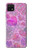 W3710 Coeur d'amour rose Etui Coque Housse et Flip Housse Cuir pour Samsung Galaxy A22 5G
