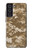 W3294 Armée Tan Coyote Camo Désert Camouflage Etui Coque Housse et Flip Housse Cuir pour Samsung Galaxy S21 FE 5G