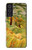 W3344 Henri Rousseau Tigre dans une tempête tropicale Etui Coque Housse et Flip Housse Cuir pour Samsung Galaxy S21 FE 5G