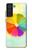 W3493 citron coloré Etui Coque Housse et Flip Housse Cuir pour Samsung Galaxy S21 FE 5G