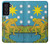 W3744 Carte de tarot l'étoile Etui Coque Housse et Flip Housse Cuir pour Samsung Galaxy S21 FE 5G