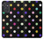 W3532 Coloré à pois Etui Coque Housse et Flip Housse Cuir pour Samsung Galaxy Quantum 2