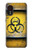 W3669 Graphique du réservoir de danger biologique Etui Coque Housse et Flip Housse Cuir pour Samsung Galaxy Xcover 5