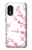 W3707 Fleur de cerisier rose fleur de printemps Etui Coque Housse et Flip Housse Cuir pour Samsung Galaxy Xcover 5