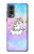 W3256 Mignon Licorne Etui Coque Housse et Flip Housse Cuir pour OnePlus Nord 2 5G