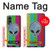 W3437 Extraterrestre Aucun signal Etui Coque Housse et Flip Housse Cuir pour OnePlus Nord 2 5G