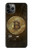 W3798 Crypto-monnaie Bitcoin Etui Coque Housse et Flip Housse Cuir pour iPhone 11 Pro Max