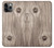 W3822 Graphique de la texture du bois imprimé Etui Coque Housse et Flip Housse Cuir pour iPhone 11 Pro Max