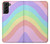 W3810 Vague d'été licorne pastel Etui Coque Housse et Flip Housse Cuir pour Samsung Galaxy S21 Plus 5G, Galaxy S21+ 5G