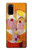 W3811 Paul Klee Senecio Homme Tête Etui Coque Housse et Flip Housse Cuir pour Samsung Galaxy S20