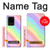 W3810 Vague d'été licorne pastel Etui Coque Housse et Flip Housse Cuir pour Samsung Galaxy S20 Ultra