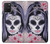 W3821 Sugar Skull Steampunk Fille Gothique Etui Coque Housse et Flip Housse Cuir pour Samsung Galaxy S10 Lite