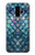 W3809 Écaille de poisson sirène Etui Coque Housse et Flip Housse Cuir pour Samsung Galaxy S9