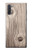 W3822 Graphique de la texture du bois imprimé Etui Coque Housse et Flip Housse Cuir pour Samsung Galaxy Note 10