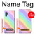 W3810 Vague d'été licorne pastel Etui Coque Housse et Flip Housse Cuir pour Samsung Galaxy Note 10 Plus