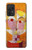 W3811 Paul Klee Senecio Homme Tête Etui Coque Housse et Flip Housse Cuir pour Samsung Galaxy A72, Galaxy A72 5G