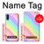 W3810 Vague d'été licorne pastel Etui Coque Housse et Flip Housse Cuir pour Samsung Galaxy A01