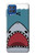 W3825 Plongée en mer de requin de dessin animé Etui Coque Housse et Flip Housse Cuir pour Samsung Galaxy M62