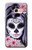 W3821 Sugar Skull Steampunk Fille Gothique Etui Coque Housse et Flip Housse Cuir pour Samsung Galaxy A3 (2017)