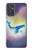 W3802 Rêve Baleine Pastel Fantaisie Etui Coque Housse et Flip Housse Cuir pour Samsung Galaxy Quantum 2