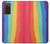 W3799 Arc-en-ciel aquarelle vertical mignon Etui Coque Housse et Flip Housse pour Samsung Galaxy Z Fold2 5G