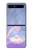 W3823 Beauté Perle Sirène Etui Coque Housse et Flip Housse pour Samsung Galaxy Z Flip 5G