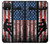 W3803 Électricien monteur de lignes drapeau américain Etui Coque Housse et Flip Housse Cuir pour Google Pixel 4