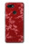 W3817 Motif de fleurs de cerisier floral rouge Etui Coque Housse et Flip Housse Cuir pour Google Pixel 3