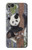 W3793 Peinture de neige mignon bébé panda Etui Coque Housse et Flip Housse Cuir pour Google Pixel 2