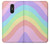 W3810 Vague d'été licorne pastel Etui Coque Housse et Flip Housse Cuir pour LG K10 (2018), LG K30