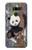 W3793 Peinture de neige mignon bébé panda Etui Coque Housse et Flip Housse Cuir pour LG G8 ThinQ