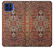W3813 Motif de tapis persan Etui Coque Housse et Flip Housse Cuir pour Motorola One 5G